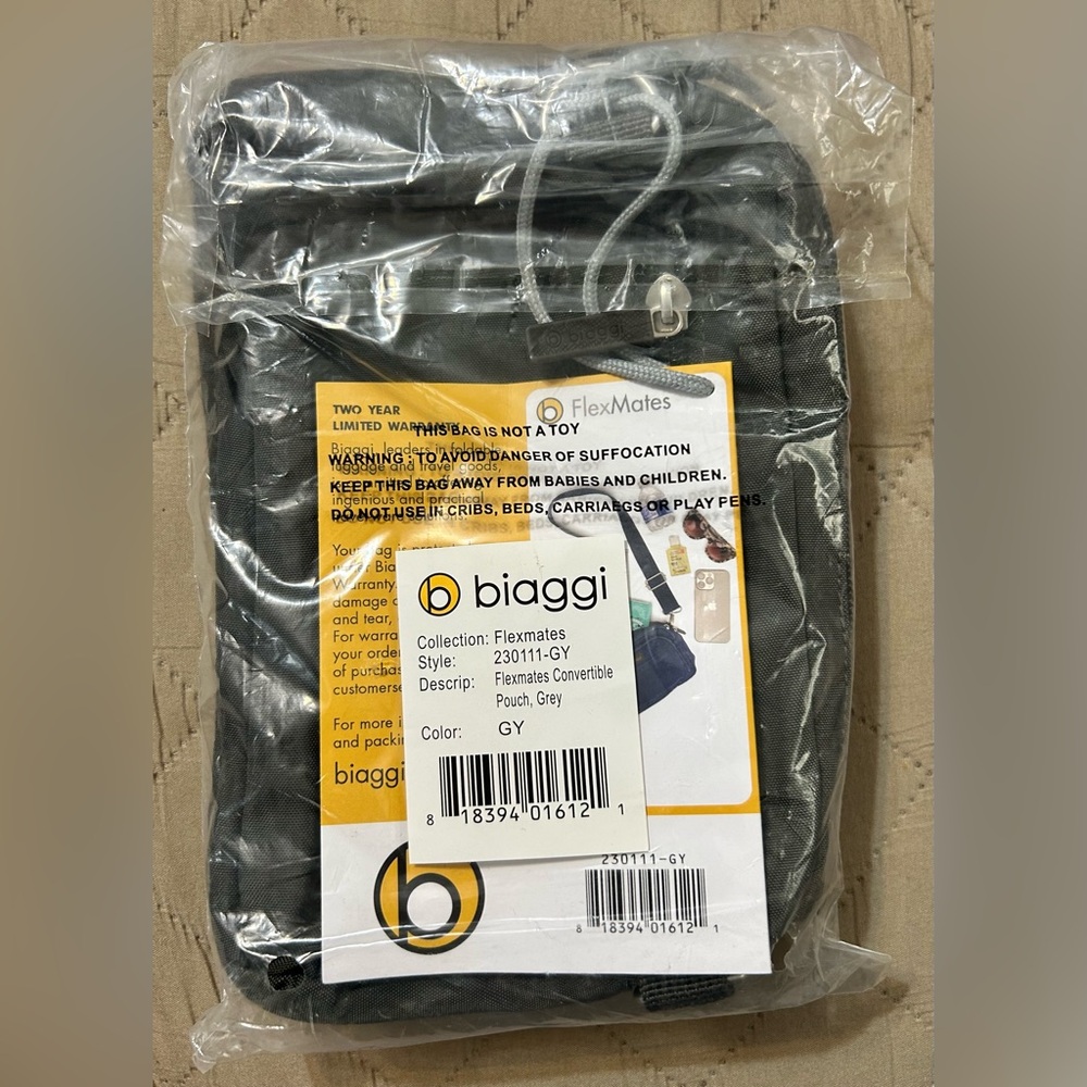 Biaggi Flexmates Convertible Anti-Theft Crossbody Bag - Picture 2 of 15